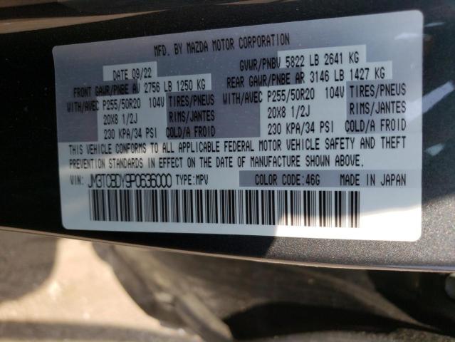 Photo 14 from auction – 2023 MAZDA CX-9 GRAND with VIN JM3TCBDY9P0636000