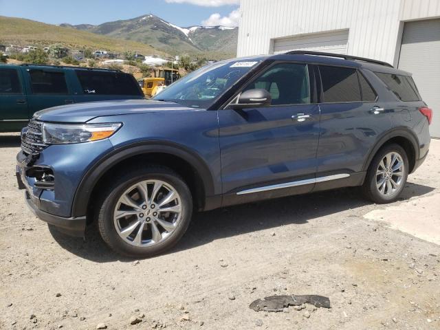FORD EXPLORER X 2020 with VIN 1FMSK8DH7LGA63637 - Photo from auction