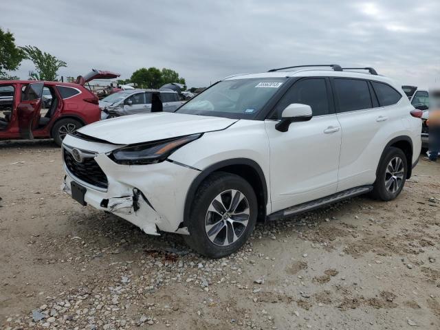 TOYOTA HIGHLANDER 2021 with VIN 5TDGZRAH3MS531273 - Photo from auction