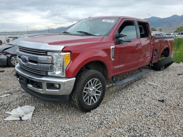 FORD F350 SUPER 2017 with VIN 1FT8W3BT8HEB40855 - Photo from auction