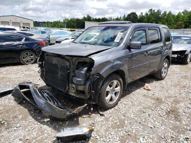 HONDA PILOT EXL 2013 with VIN 5FNYF3H56DB005150 - Photo from auction