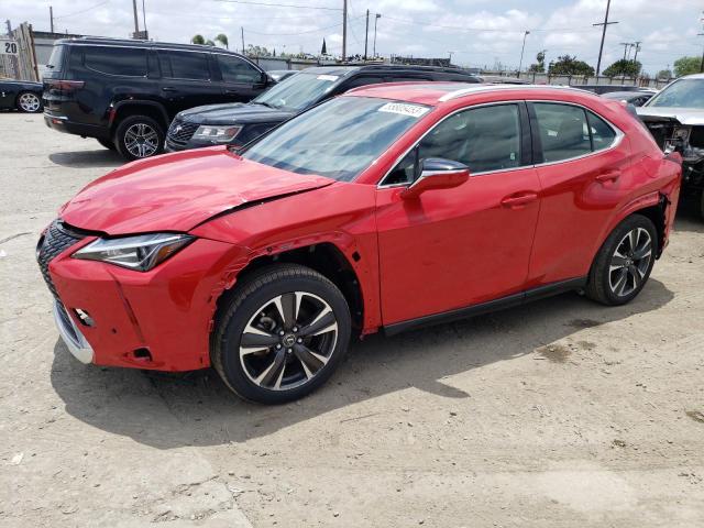 LEXUS UX 200 2020 with VIN JTHX3JBH1L2021168 - Photo from auction