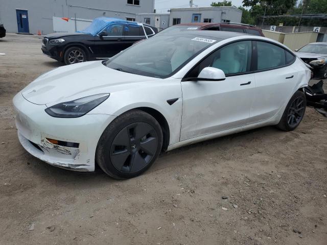 TESLA MODEL 3 2021 with VIN 5YJ3E1EA7MF987435 - Photo from auction