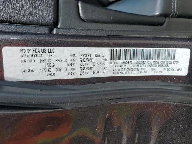 Photo 14 from auction – 2015 JEEP GRAND CHER with VIN 1C4RJFAG6FC173242