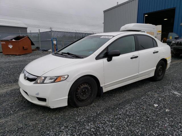 Photo 1 from auction – 2010 HONDA CIVIC DX with VIN 2HGFA1F20AH037764