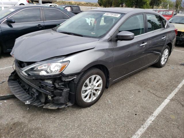 NISSAN SENTRA S 2019 with VIN 3N1AB7AP1KY269610 - Photo from auction