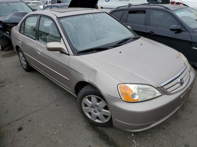 Photo 4 from auction – 2001 HONDA CIVIC EX with VIN 2HGES26701H583748