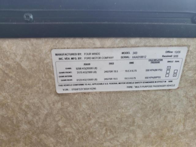 Photo 10 from auction – 2007 FORD 550 with VIN 1F6NF53Y360A16286