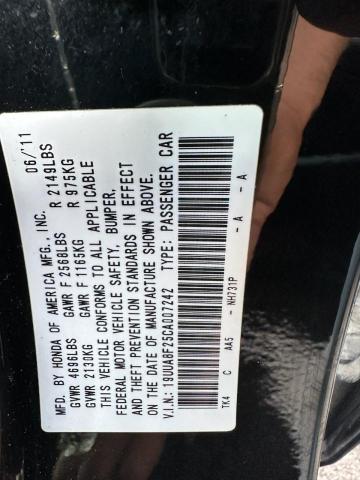 Zdjęcie 10 z aukcji – 2012 ACURA TL z VIN 19UUA8F25CA007242