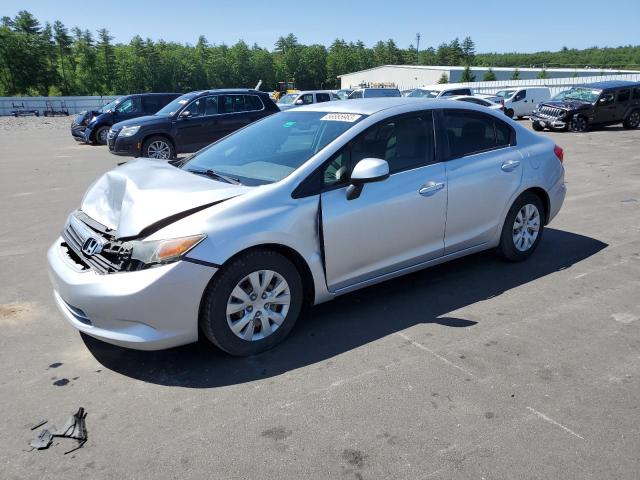 HONDA CIVIC LX 2012 with VIN 2HGFB2F53CH319137 - Photo from auction