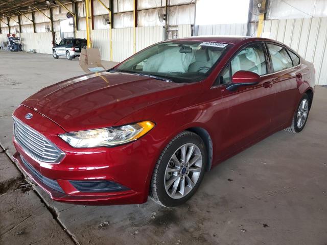 FORD FUSION SE 2017 with VIN 3FA6P0H77HR413977 - Photo from auction