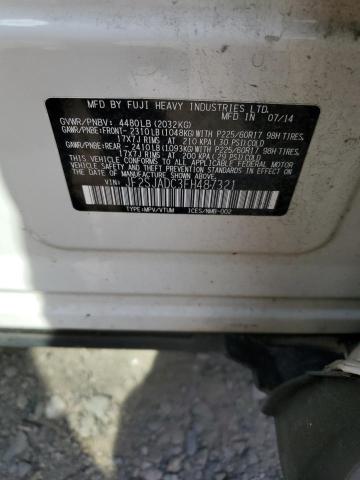 Photo 14 from auction – 2015 SUBARU FORESTER 2 with VIN JF2SJADC3FH487321
