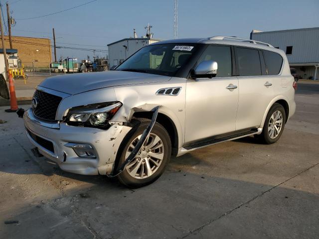 INFINITI QX80 BASE 2017 with VIN JN8AZ2NF2H9640449 - Photo from auction