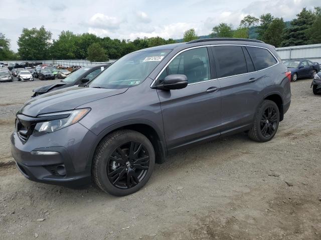 HONDA PILOT SE 2022 with VIN 5FNYF6H23NB039118 - Photo from auction