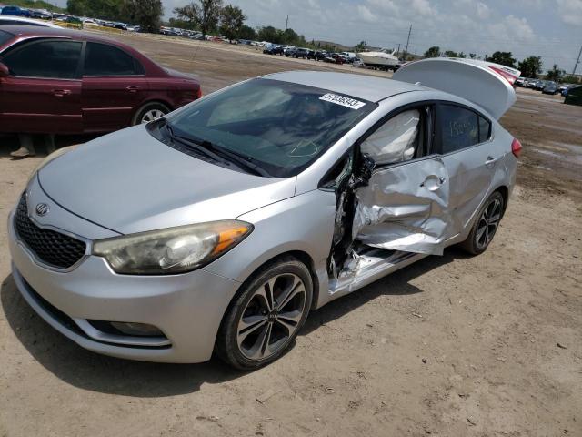 KIA FORTE EX 2014 with VIN KNAFX4A8XE5117450 - Photo from auction