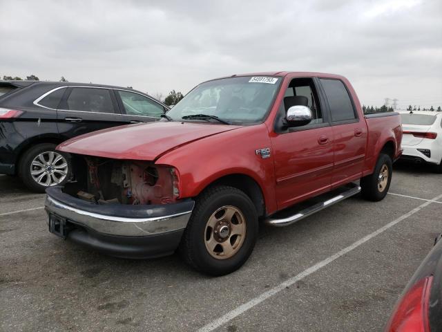 FORD F150 SUPER 2002 with VIN 1FTRW07692KE29290 - Photo from auction