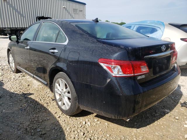 Photo 2 from auction – 2011 LEXUS ES 350 with VIN JTHBK1EG7B2435733