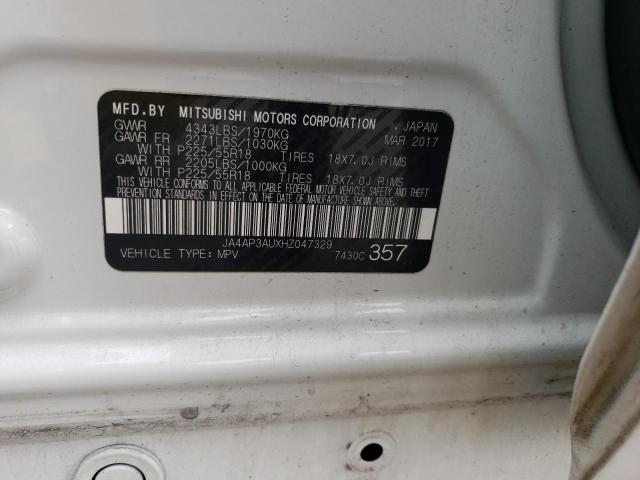 Photo 14 from auction – 2017 MITSUBISHI OUTLANDER with VIN JA4AP3AUXHZ047329