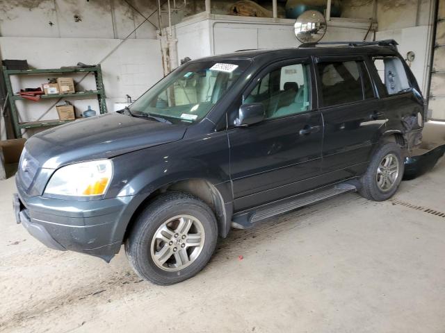 HONDA PILOT EXL 2003 with VIN 2HKYF18593H607626 - Photo from auction