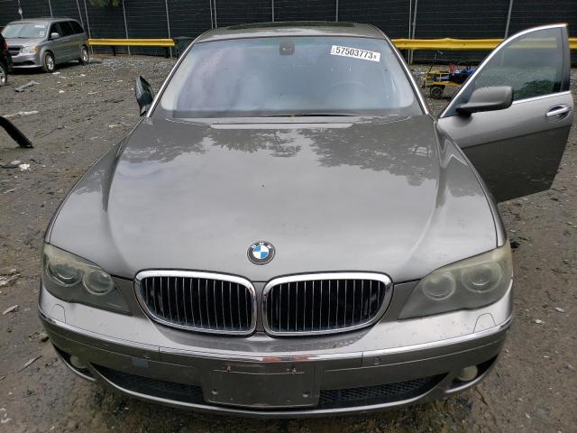 Photo 11 from auction – 2006 BMW 750 LI with VIN WBAHN83536DT38680