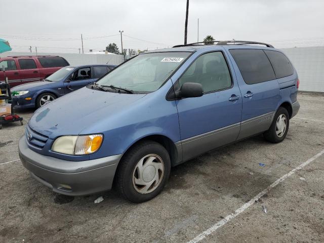TOYOTA SIENNA LE 2003 with VIN 4T3ZF13C33U520386 - Photo from auction