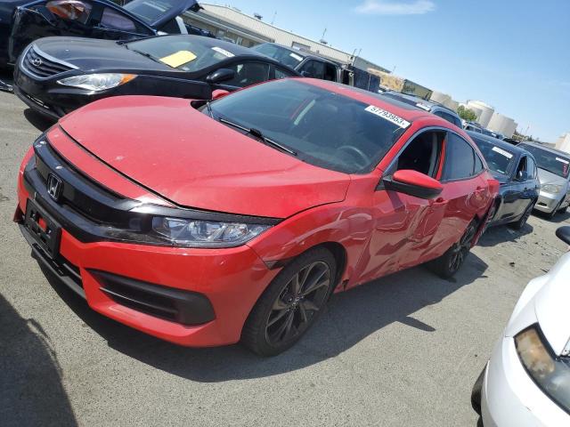 HONDA CIVIC EX 2018 with VIN 2HGFC2F70JH510297 - Photo from auction