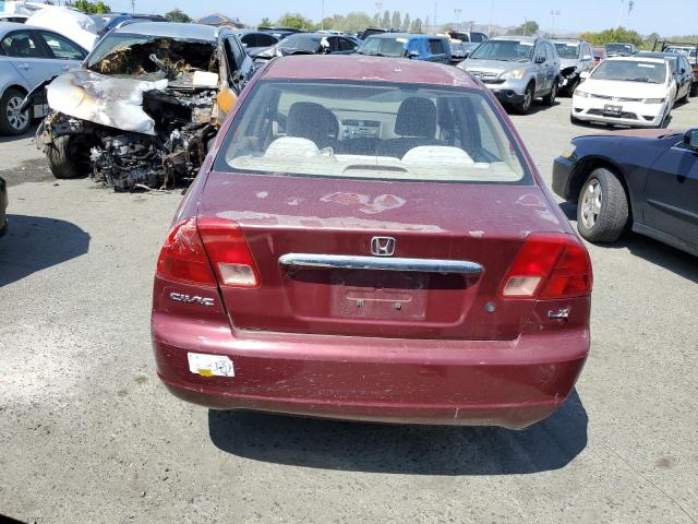 Photo 6 from auction – 2002 HONDA CIVIC LX with VIN 2HGES16502H543535