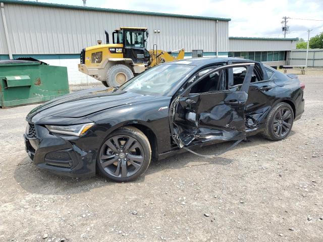 ACURA TLX TECH A 2022 with VIN 19UUB6F52NA002269 - Photo from auction