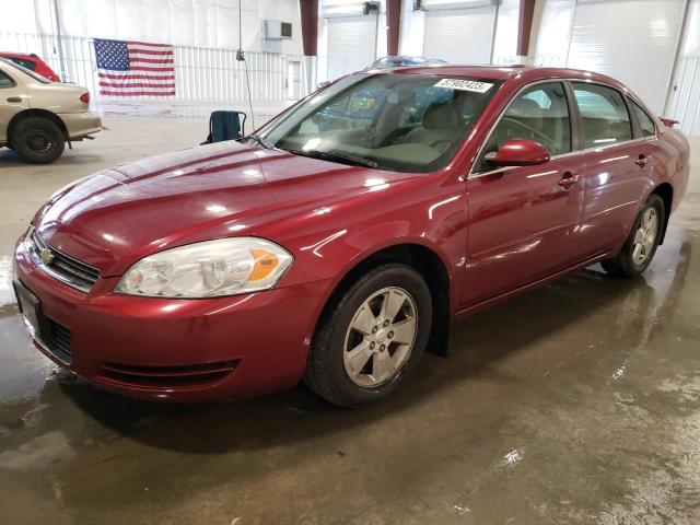 CHEVROLET IMPALA LT 2008 with VIN 2G1WT58K081380096 - Photo from auction
