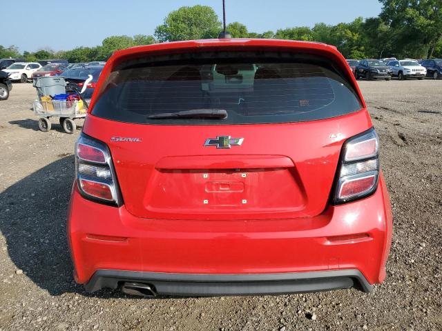 Photo 6 from auction – 2018 CHEVROLET SONIC LT with VIN 1G1JD6SH4J4124340