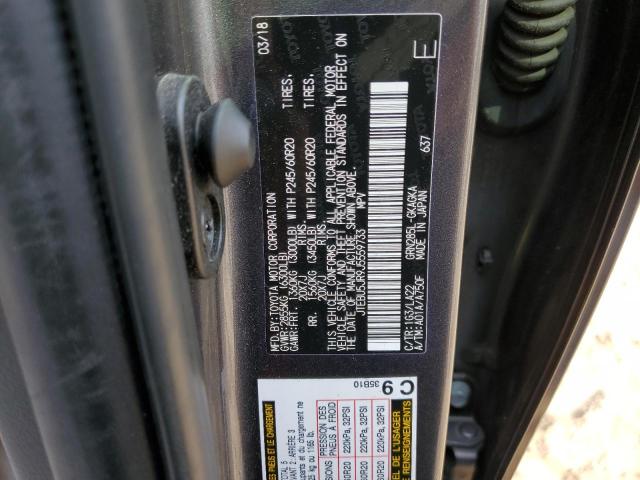 Photo 14 from auction – 2018 TOYOTA 4RUNNER SR with VIN JTEBU5JR9J5559733