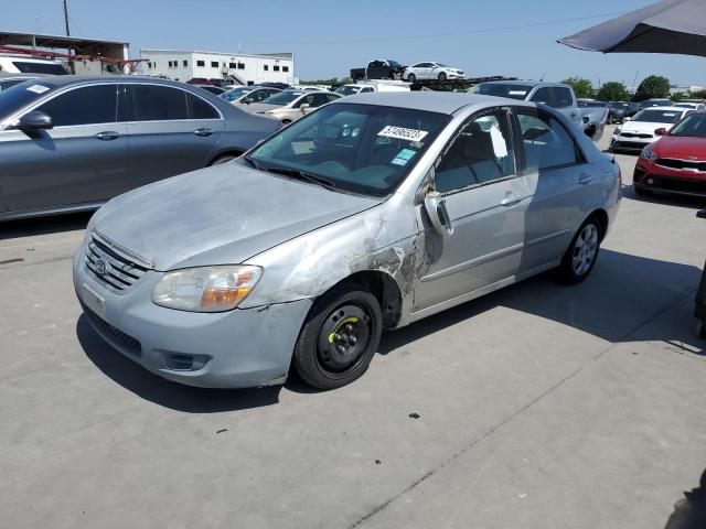 KIA SPECTRA EX 2008 with VIN KNAFE121785537225 - Photo from auction