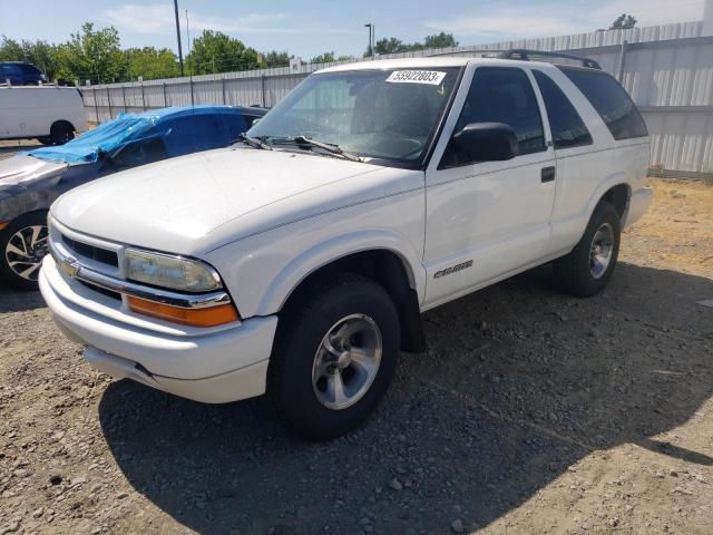 CHEVROLET BLAZER 2002 with VIN 1GNCS18WX2K156907 - Photo from auction