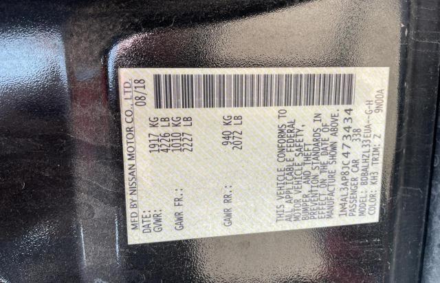 Photo 10 from auction – 2018 NISSAN ALTIMA 2.5 with VIN 1N4AL3AP8JC473434