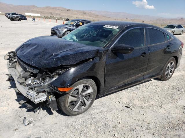 Photo 1 from auction – 2020 HONDA CIVIC LX with VIN 19XFC2F68LE009307