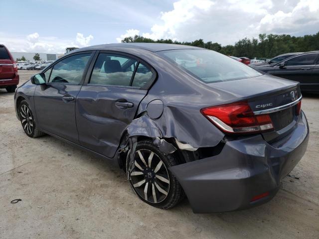 Photo 2 from auction – 2015 HONDA CIVIC EXL with VIN 19XFB2F96FE268587