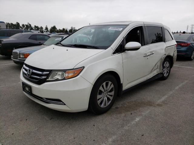 HONDA ODYSSEY EX 2016 with VIN 5FNRL5H69GB018156 - Photo from auction