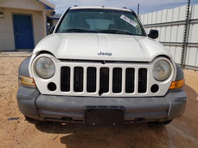 Photo 5 from auction – 2005 JEEP LIBERTY SP with VIN 1J4GL48K25W620169