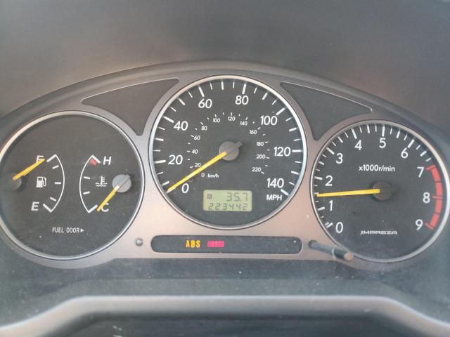 Photo 9 from auction – 2002 SUBARU IMPREZA WR with VIN JF1GG29692G832269