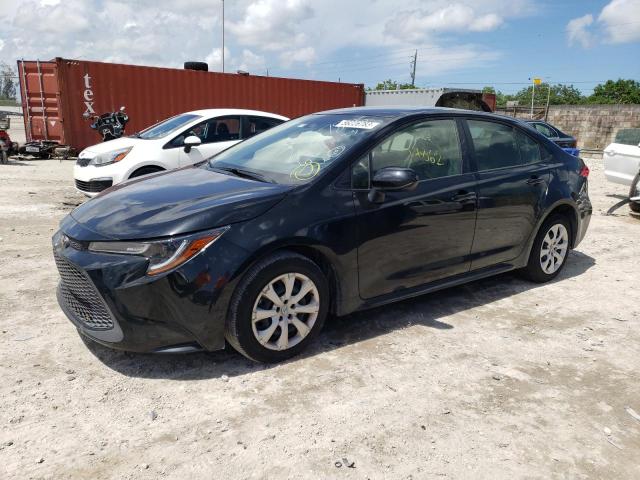 Photo 1 from auction – 2022 TOYOTA COROLLA LE with VIN JTDEPMAE9NJ227806