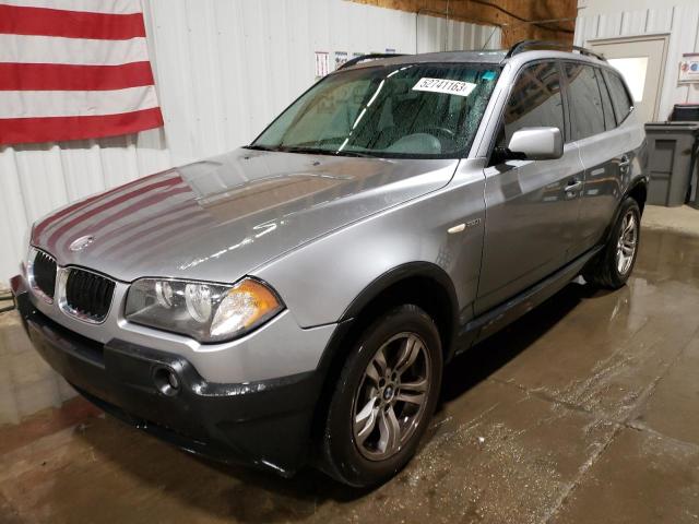 BMW X3 3.0I 2004 with VIN WBXPA93404WA64725 - Photo from auction