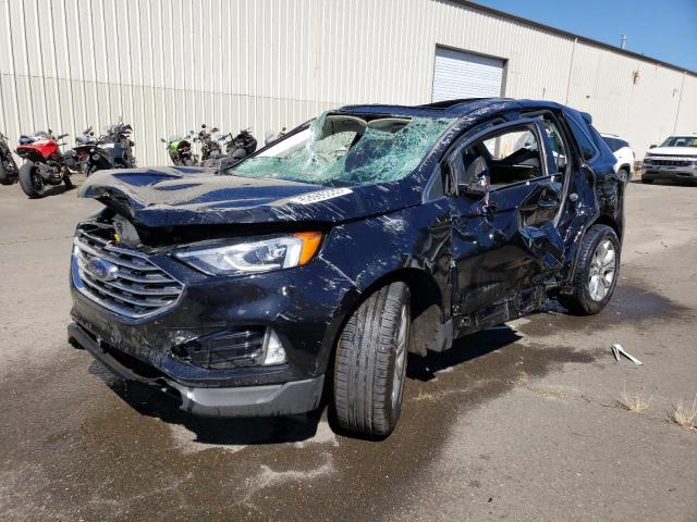 FORD EDGE TITAN 2021 with VIN 2FMPK4K96MBA07806 - Photo from auction
