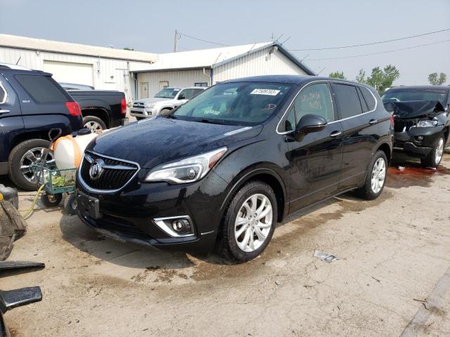 BUICK ENVISION P 2019 with VIN LRBFXBSA1KD027225 - Photo from auction