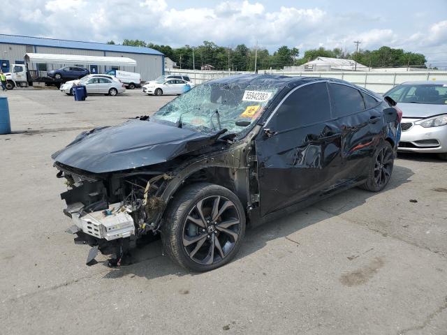 Photo 1 from auction – 2020 HONDA CIVIC LX with VIN 2HGFC2F83LH530541