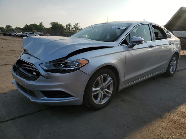 FORD FUSION SE 2018 with VIN 3FA6P0HD8JR239493 - Photo from auction