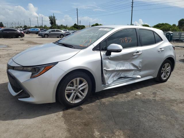 TOYOTA COROLLA SE 2022 with VIN JTND4MBE3N3148330 - Photo from auction
