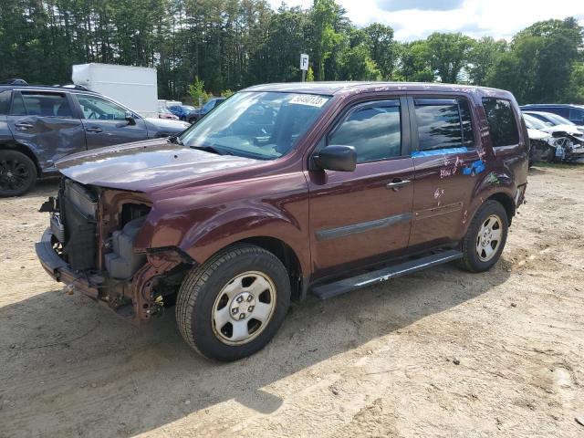 HONDA PILOT LX 2014 с VIN 5FNYF4H2XEB026693 - Фото с аукциона