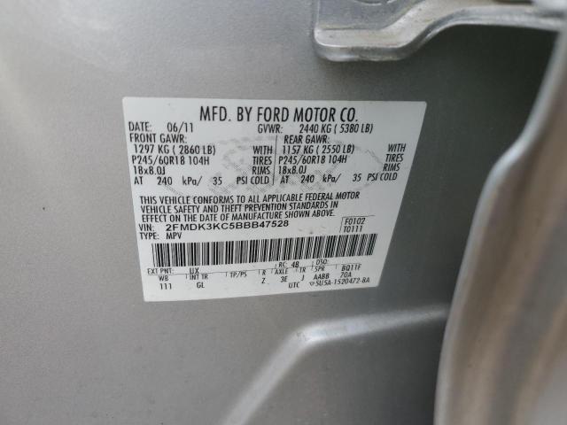 Photo 14 from auction – 2011 FORD EDGE LIMIT with VIN 2FMDK3KC5BBB47528