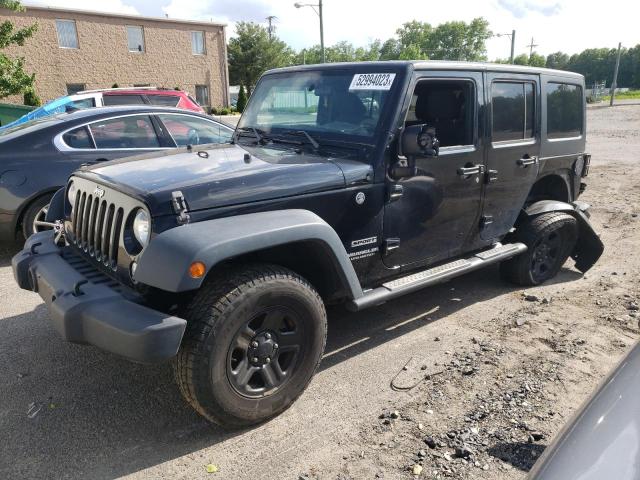 JEEP WRANGLER U 2017 with VIN 1C4BJWDG2HL588929 - Photo from auction