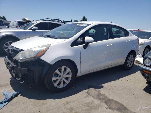 KIA RIO EX 2013 with VIN KNADN4A32D6170380 - Photo from auction